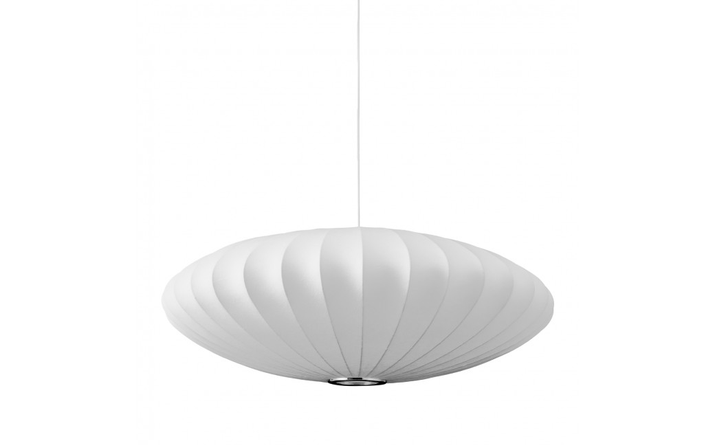  Step Into Design Lampa wisząca SILK FLAT biała 50 cm ST-2328-50