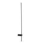 Designer wall lamps - Nowodvorski SABER LED L Wall Wall lamp Picture wall lamp Max power 16W LED 3000K Black 10314 - product 1