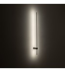 Designer wall lamps - Nowodvorski SABER LED L Wall Wall lamp Picture wall lamp Max power 16W LED 3000K Black 10314 - product 2