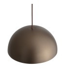 Single pendant lamps - Nowodvorski HEMISPHERE SUPER S Ceiling Pendant Max wattage 12W only LED GX53 Satin Chocolate 10618 - product 5
