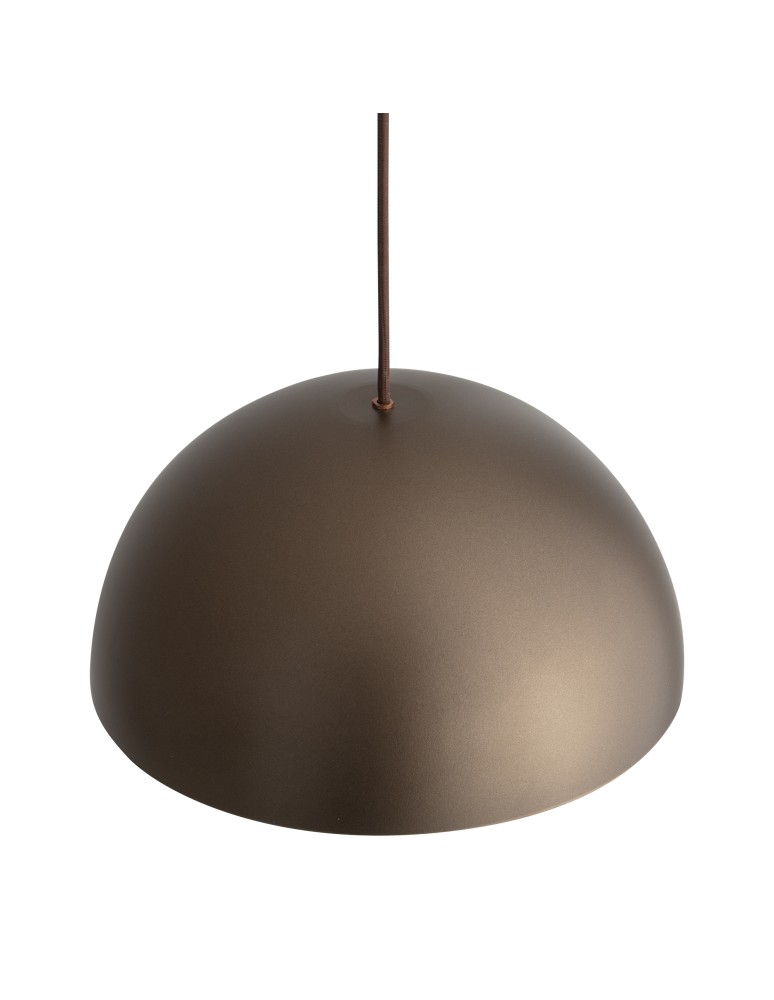 Single pendant lamps - Nowodvorski HEMISPHERE SUPER S Ceiling Pendant Max wattage 12W only LED GX53 Satin Chocolate 10618 - product kolory-swiatla.pl 5