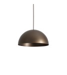 Single pendant lamps - Nowodvorski HEMISPHERE SUPER S Ceiling Pendant Max wattage 12W only LED GX53 Satin Chocolate 10618 - product 6