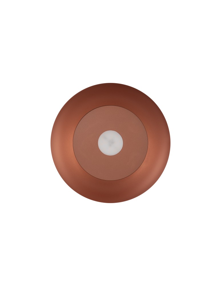 Single pendant lamps - Nowodvorski HEMISPHERE SUPER S Ceiling Pendant Max wattage 12W only LED GX53 Satin Copper 10617 - product kolory-swiatla.pl 4