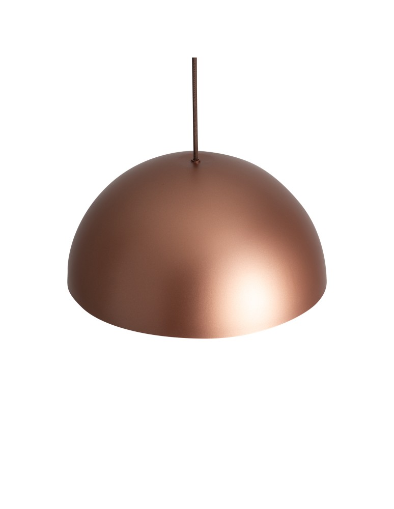 Single pendant lamps - Nowodvorski HEMISPHERE SUPER S Ceiling Pendant Max wattage 12W only LED GX53 Satin Copper 10617 - product kolory-swiatla.pl 5
