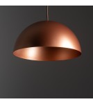 Single pendant lamps - Nowodvorski HEMISPHERE SUPER S Ceiling Pendant Max wattage 12W only LED GX53 Satin Copper 10617 - product 6