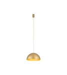 Gold pendant lamps - Nowodvorski HEMISPHERE SUPER S Ceiling Pendant Max wattage 12W only LED GX53 Satin Gold 10616 - product 2
