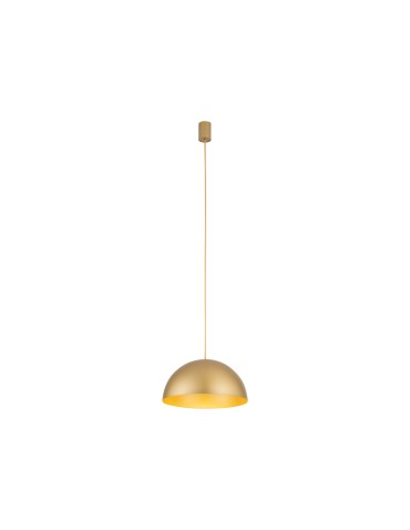 Nowodvorski HEMISPHERE SUPER S Ceiling Pendant Max wattage 12W only LED GX53 Satin Gold 10616 - product 2