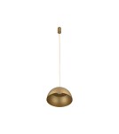 Gold pendant lamps - Nowodvorski HEMISPHERE SUPER S Ceiling Pendant Max wattage 12W only LED GX53 Satin Gold 10616 - product 3