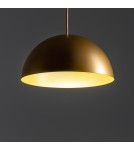 Gold pendant lamps - Nowodvorski HEMISPHERE SUPER S Ceiling Pendant Max wattage 12W only LED GX53 Satin Gold 10616 - product 6