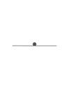 View Nowodvorski SPIN LED S Wall Wall lamp Picture wall lamp Max power 10W LED 4000K Black 10620