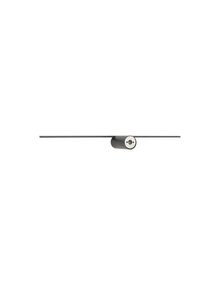 Wall lamps over the mirror - Nowodvorski SPIN LED S Wall Wall lamp Picture wall lamp Max power 10W LED 4000K Black 10620 - product kolory-swiatla.pl 5