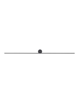 Nowodvorski SPIN LED M Wall Wall lamp Picture wall lamp Max power 14W LED 4000K Black 10621