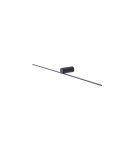 Wall lamps over the mirror - Nowodvorski SPIN LED M Wall Wall lamp Picture wall lamp Max power 14W LED 4000K Black 10621 - product 2
