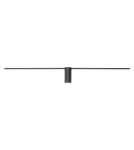Wall lamps over the mirror - Nowodvorski SPIN LED M Wall Wall lamp Picture wall lamp Max power 14W LED 4000K Black 10621 - product 3