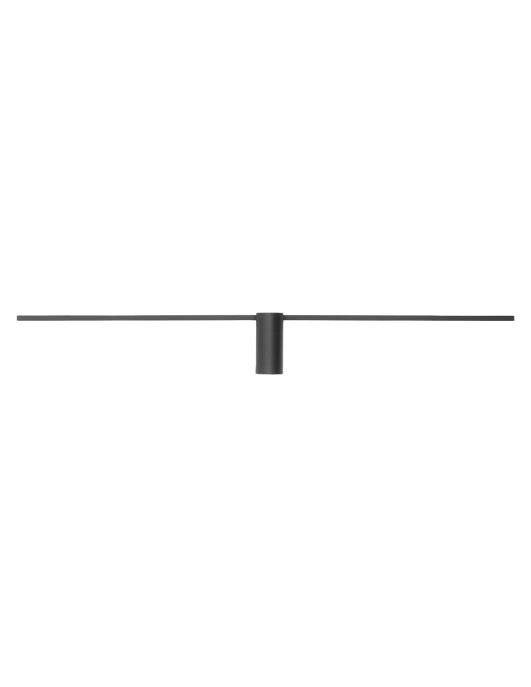 Wall lamps over the mirror - Nowodvorski SPIN LED M Wall Wall lamp Picture wall lamp Max power 14W LED 4000K Black 10621 - product kolory-swiatla.pl 3