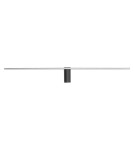 Wall lamps over the mirror - Nowodvorski SPIN LED M Wall Wall lamp Picture wall lamp Max power 14W LED 4000K Black 10621 - product 4