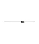Wall lamps over the mirror - Nowodvorski SPIN LED M Wall Wall lamp Picture wall lamp Max power 14W LED 4000K Black 10621 - product 5