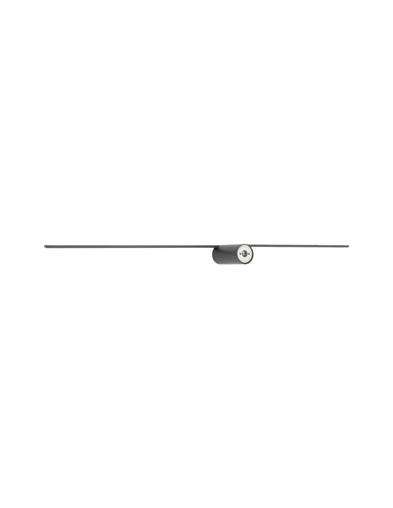 Wall lamps over the mirror - Nowodvorski SPIN LED M Wall Wall lamp Picture wall lamp Max power 14W LED 4000K Black 10621 - product kolory-swiatla.pl 5