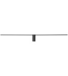 Wall lamps over the mirror - Nowodvorski SPIN LED L Wall Mounted picture wall lamp Max power 16W LED 4000K Black 10622 - product 3