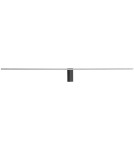Wall lamps over the mirror - Nowodvorski SPIN LED L Wall Mounted picture wall lamp Max power 16W LED 4000K Black 10622 - product 4
