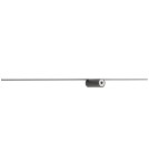 Wall lamps over the mirror - Nowodvorski SPIN LED L Wall Mounted picture wall lamp Max power 16W LED 4000K Black 10622 - product 5