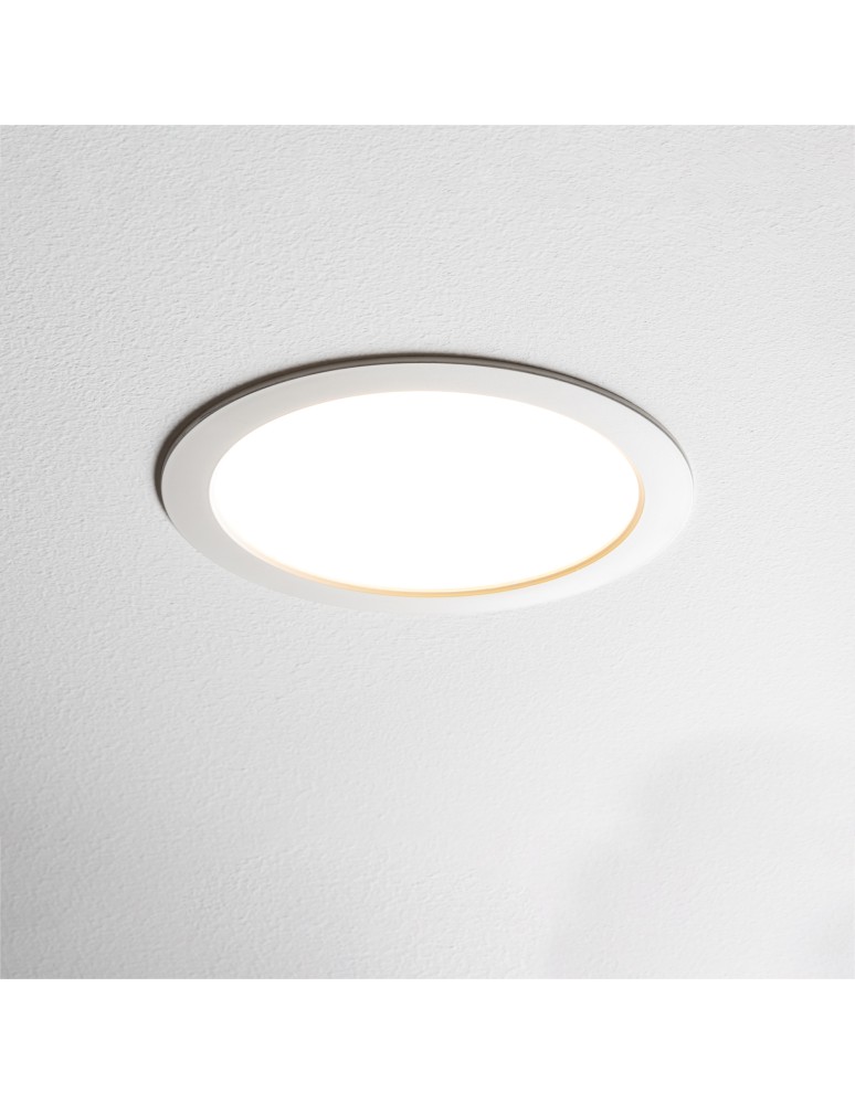 Recessed lamps with glass/shade - Nowodvorski MYKONOS LED 18W Spot Flush Mounted Max power 18W LED 3000K White 10542 - product kolory-swiatla.pl 6