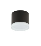 Round ceiling luminaires - Nowodvorski SILBA Spot Surface Mounted Max wattage 12W only LED GX53 Black 10477 - product 1