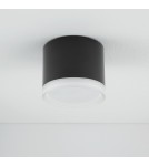 Round ceiling luminaires - Nowodvorski SILBA Spot Surface Mounted Max wattage 12W only LED GX53 Black 10477 - product 5
