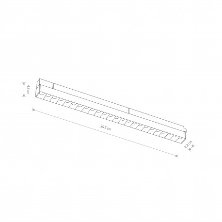 Nowodvorski LVM FOCUS LED 15W 4000K System konfigurowalny LVM Track System Lampa LED Max moc 15W LED 4000K Czarny 10643