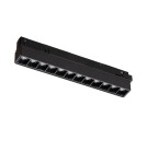 Magnetic rail lamps - Nowodvorski LVM FOCUS LED 9W 4000K Customizable LVM Track System LED Lamp Max power 9W LED 4000K Black 10644 - product 1