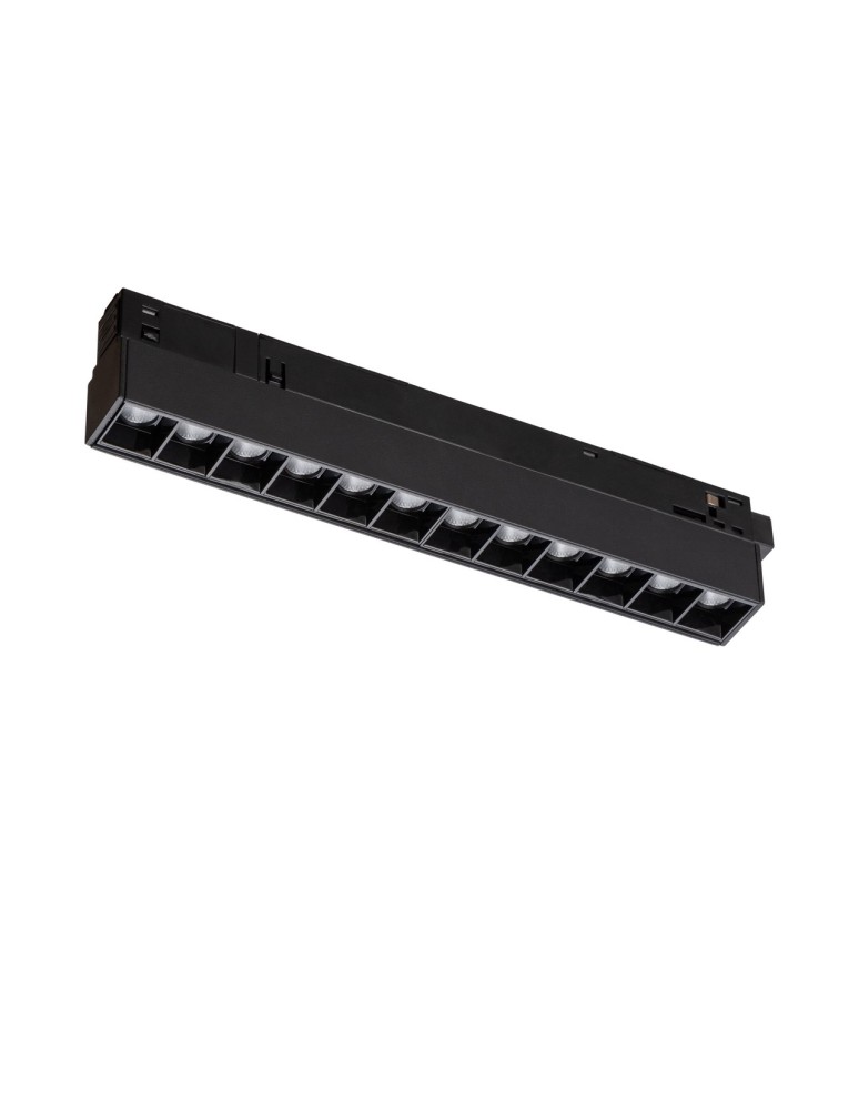 Magnetic rail lamps - Nowodvorski LVM FOCUS LED 9W 4000K Customizable LVM Track System LED Lamp Max power 9W LED 4000K Black 10644 - product kolory-swiatla.pl 1