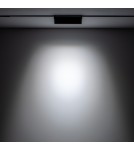 Magnetic rail lamps - Nowodvorski LVM FOCUS OUT LED 9W 4000K Customizable LVM Track System LED Lamp Max power 9W LED 4000K Black 10646 - product 2