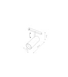 Magnetic rail lamps - Nowodvorski LVM SPOT LED 15W 4000K Customizable LVM Track System LED Lamp Max Power 15W LED 4000K Black 10655 - product 4