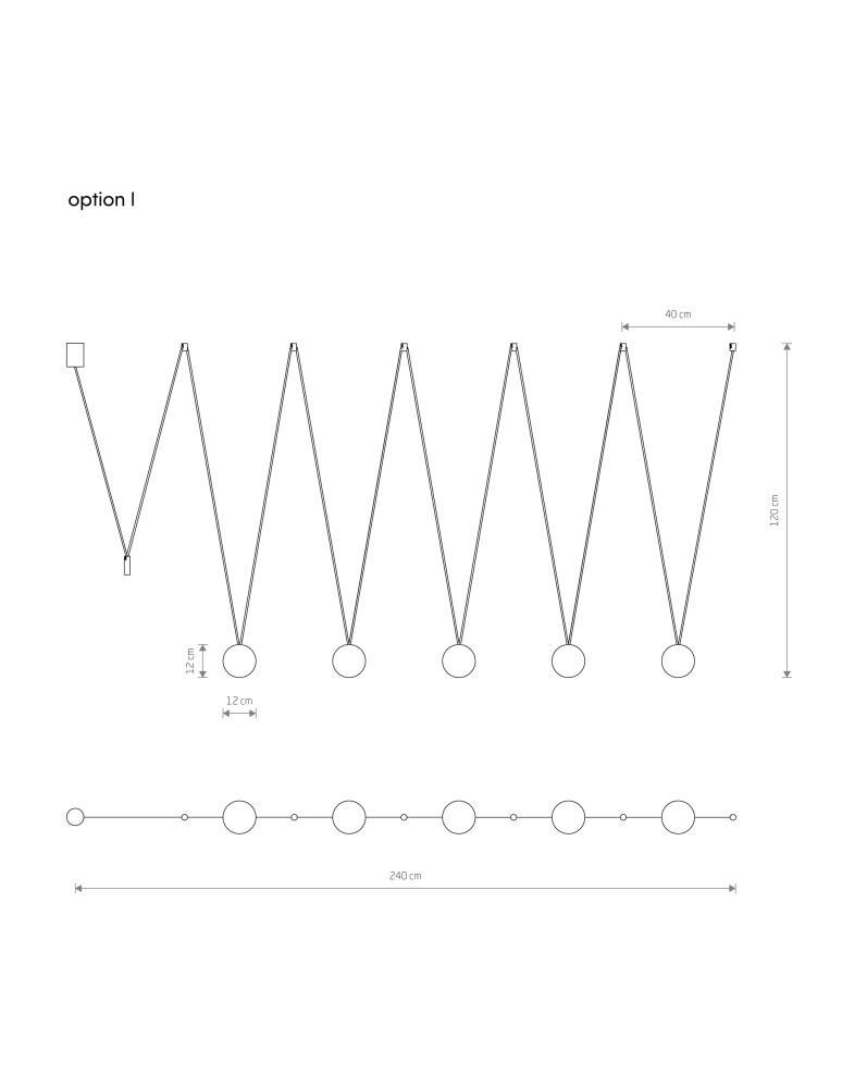 Pendant lamps spheres - Nowodvorski SLING V Ceiling Pendant Max wattage 12W only LED G9 Black 10355 - product kolory-swiatla.pl 2