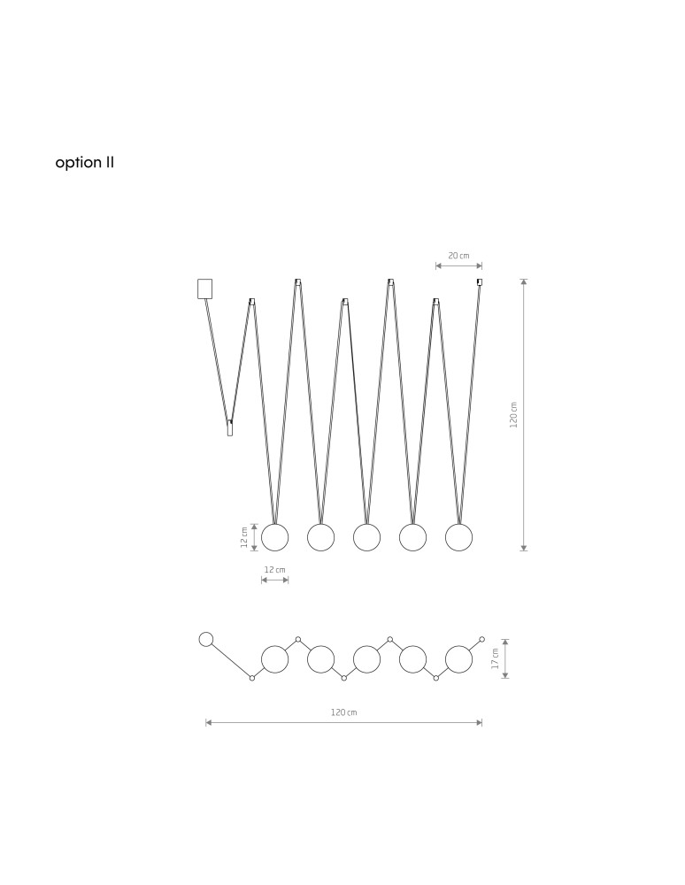 Pendant lamps spheres - Nowodvorski SLING V Ceiling Pendant Max wattage 12W only LED G9 Black 10355 - product kolory-swiatla.pl 3