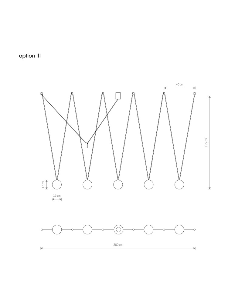 Pendant lamps spheres - Nowodvorski SLING V Ceiling Pendant Max wattage 12W only LED G9 Black 10355 - product kolory-swiatla.pl 4