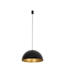 Round pendant lamps - Nowodvorski HEMISPHERE SUPER L Ceiling Pendant Max wattage 12W only LED GX53 Black 10693. - product 1