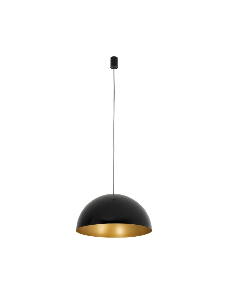 Round pendant lamps - Nowodvorski HEMISPHERE SUPER L Ceiling Pendant Max wattage 12W only LED GX53 Black 10693. - product kolory-swiatla.pl 1