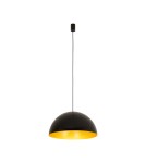 Round pendant lamps - Nowodvorski HEMISPHERE SUPER L Ceiling Pendant Max wattage 12W only LED GX53 Black 10693. - product 2