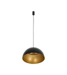 Round pendant lamps - Nowodvorski HEMISPHERE SUPER L Ceiling Pendant Max wattage 12W only LED GX53 Black 10693. - product 3