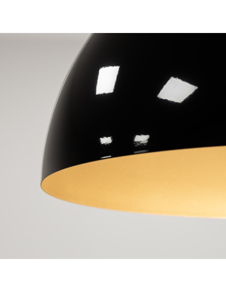 Round pendant lamps - Nowodvorski HEMISPHERE SUPER L Ceiling Pendant Max wattage 12W only LED GX53 Black 10693. - product kolory-swiatla.pl 6