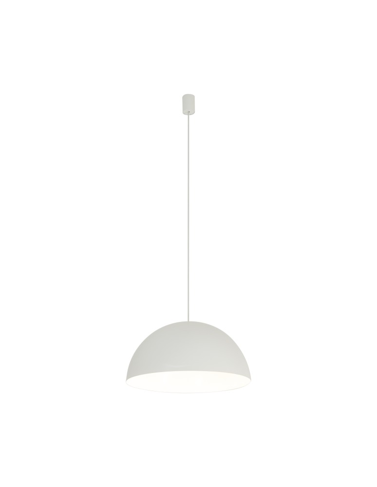 Round pendant lamps - Nowodvorski HEMISPHERE SUPER L Ceiling Pendant Max wattage 12W only LED GX53 White 10696 - product kolory-swiatla.pl 2