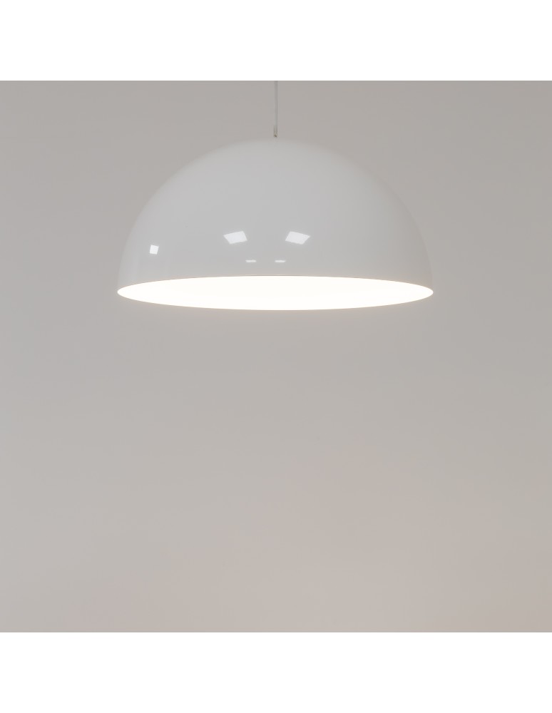 Round pendant lamps - Nowodvorski HEMISPHERE SUPER L Ceiling Pendant Max wattage 12W only LED GX53 White 10696 - product kolory-swiatla.pl 3