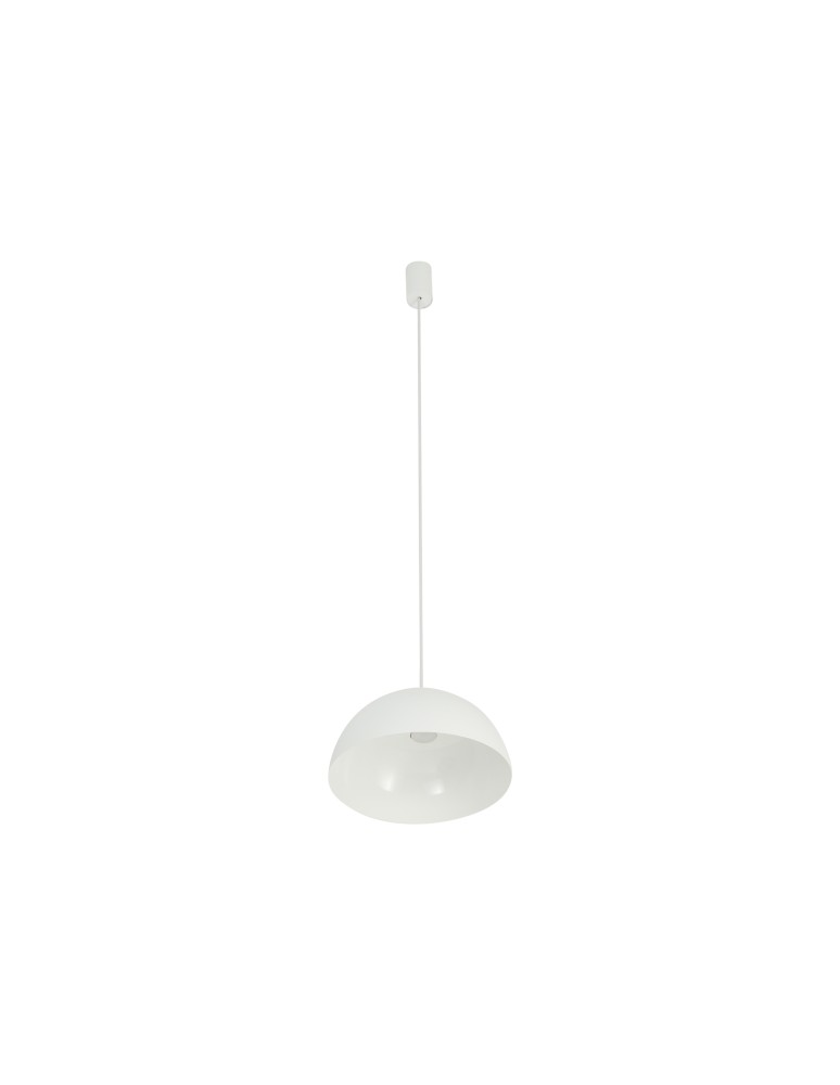 Round pendant lamps - Nowodvorski HEMISPHERE SUPER S Ceiling Pendant Max wattage 12W only LED GX53 White 10695. - product kolory-swiatla.pl 3