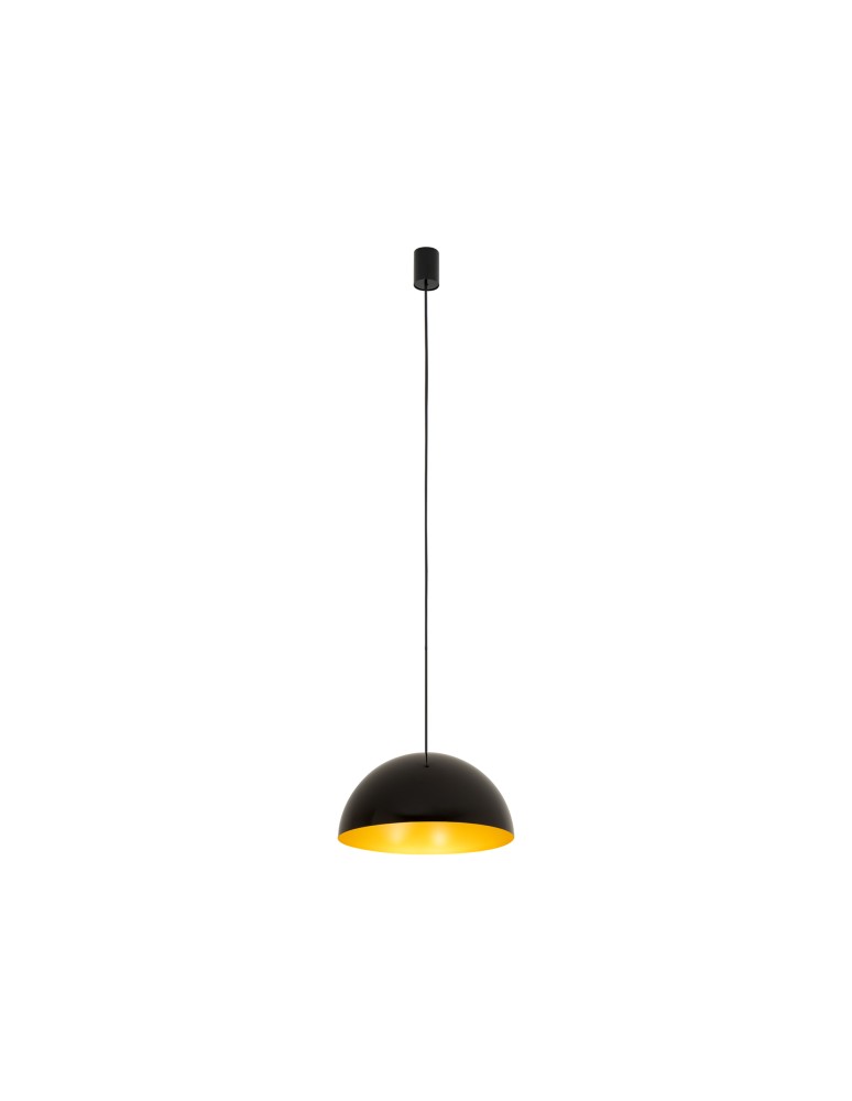 Round pendant lamps - Nowodvorski HEMISPHERE SUPER S Ceiling Pendant Max wattage 12W only LED GX53 Black 10694 - product kolory-swiatla.pl 2