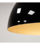 Round pendant lamps - Nowodvorski HEMISPHERE SUPER S Ceiling Pendant Max wattage 12W only LED GX53 Black 10694 - product 6