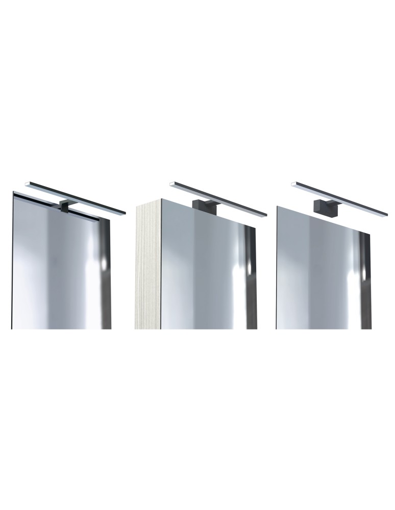 Wall lamps over the mirror - Nowodvorski CEZANNE LED S Wall Wall lamp picture max power 8W LED 3000K Chrome 10665 - product kolory-swiatla.pl 4