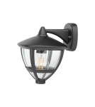 Outdoor wall lamps - Nowodvorski AMELIA Outdoor Wall Mounted Max wattage 10W only LED E27 Black 10495 - product 1