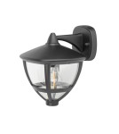 Outdoor wall lamps - Nowodvorski AMELIA Outdoor Wall Mounted Max wattage 10W only LED E27 Black 10495 - product 3