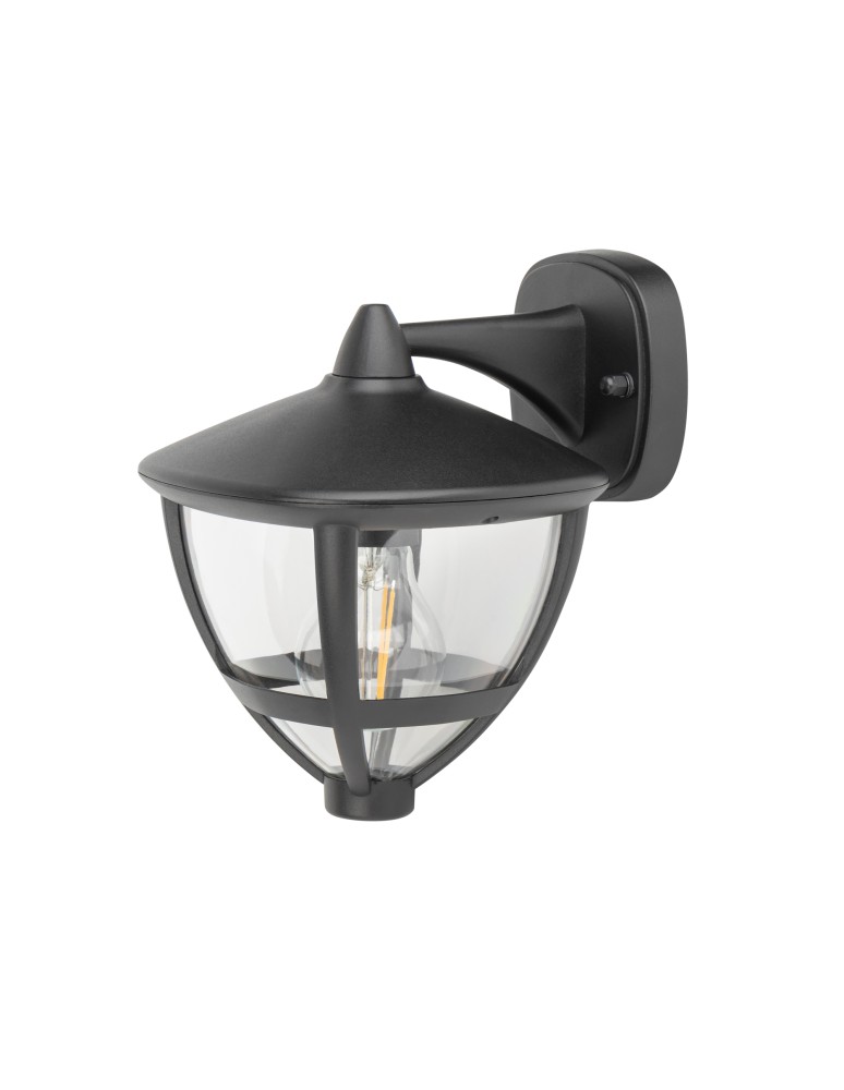 Outdoor wall lamps - Nowodvorski AMELIA Outdoor Wall Mounted Max wattage 10W only LED E27 Black 10495 - product kolory-swiatla.pl 3